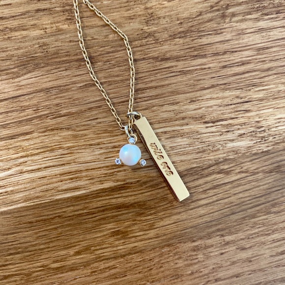 kate spade Jewelry - Kate Spade “Wise One” Pendant Necklace